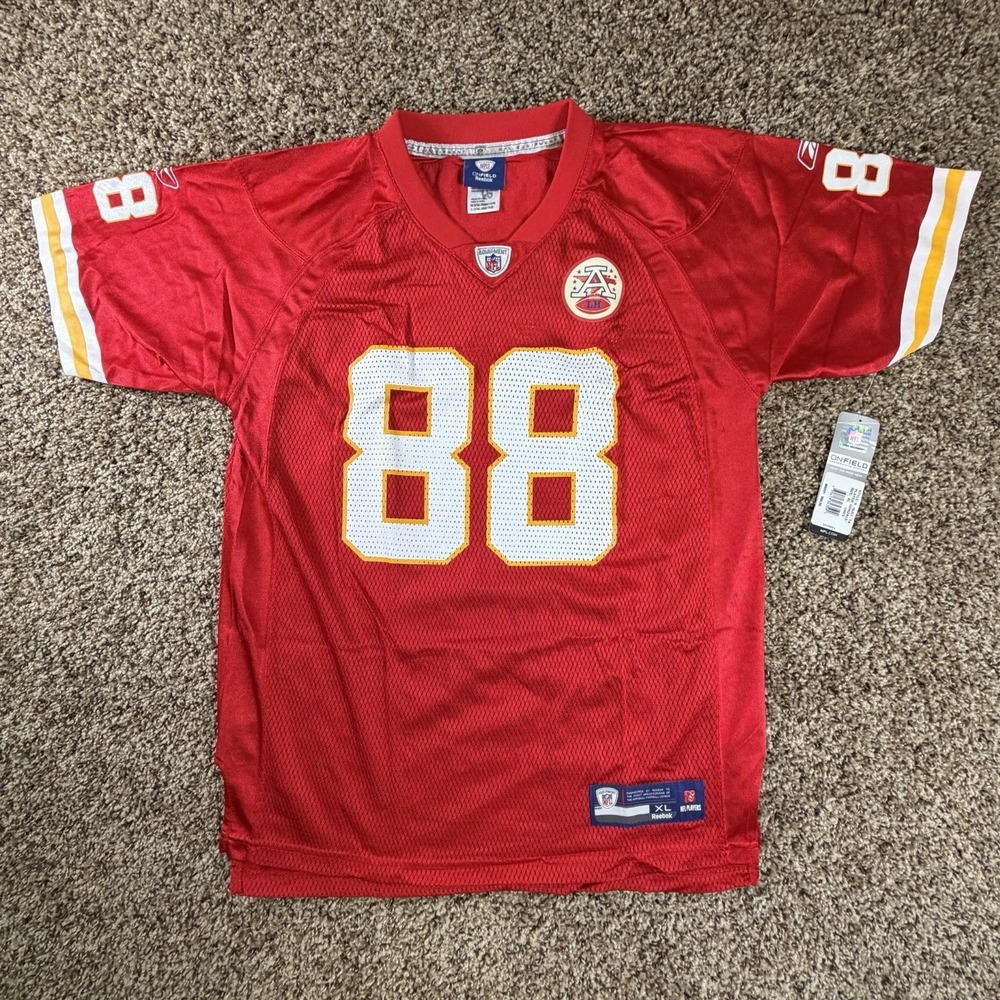 Vintage NWT Reebok Tony Gonzalez Kansas City Chiefs Jersey Youth XL (18-20)